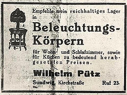 Werbeanzeige 1929 Werbung 1929